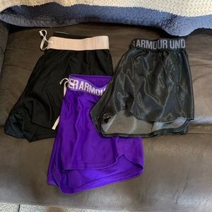 Set of 3 UA Shorts
